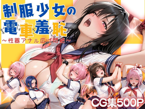 【d_743010】制服少女の電車羞恥【らぷぷ】