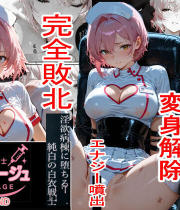 【d_761014】白衣の戦士ルミナージュBADEND 淫欲病棟に堕ちる純白の白衣戦士【焦がしカラメルラボ】