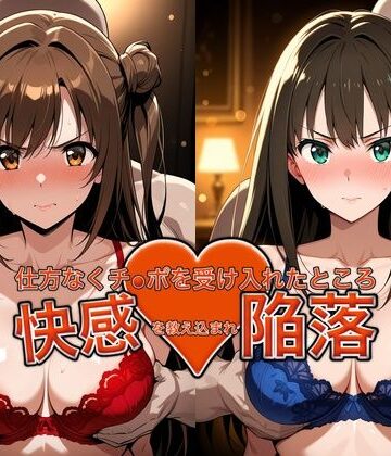 【d_764221】弱みを握られチ●ポを受け入れたところ快感を教え込まれ陥落【島●卯月＆渋●凛】【おっぱいLab】