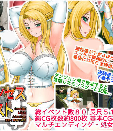 【d_153526】プリンセスクエスト 羞恥と屈辱の姫君【シロクロソフト】