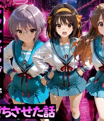 【d_776595】マッチングアプリで出会った美女をメス堕ちさせた話 涼○ハルヒの憂鬱編【ガトーショコラ】
