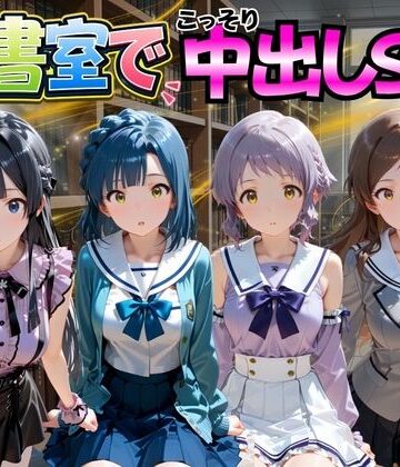 【d_776992】図書室でこっそり中出しSEX ア○ドルマスターミリオンライブ編【金色の玉転がし】