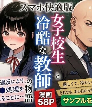 【d_780706】【スマホ快適版】制服女子校生を教師が脅迫して中出しした話【AIザッハトルテ】