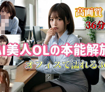 【d_780720】AI美人OLの本能解放 オフィスで濡れる36分【AIT】
