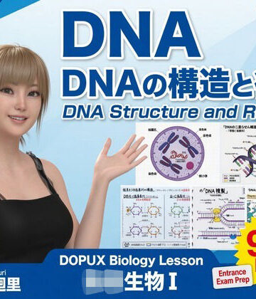 【d_785909】【▲20】一ノ瀬廻里 大学に進学し強豪予備校『DOPUX（ドピュックス』で生物I，IIを教える名物講師に！（Vol.007:DNA-デオキシリボ核酸）【Libido-Labo】