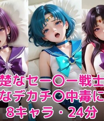 【d_781774】清楚なセー〇ー戦士を淫乱なデカチ〇中毒にする【甘夢カフェ】