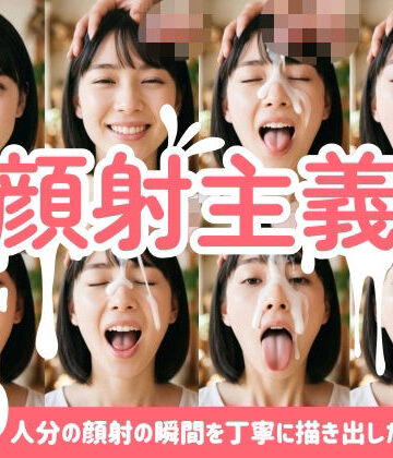 【d_783360】【顔射主義】Vol.2 30人分の顔射の瞬間を丁寧に描き出した写真集【FacialDreams】