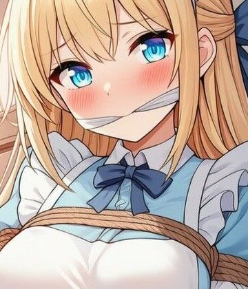 【d_784895】【音声付き】緊縛された女の子動画集 〜M字開脚編〜【彩屋】