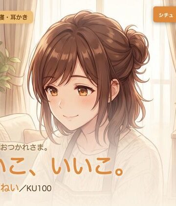 【d_785750】【母性/添い寝/KU100】家政婦さんの、まるごと包む甘やか添い寝ケア〜よしよし、いいこ。よくがんばったね〜【パコ太郎】