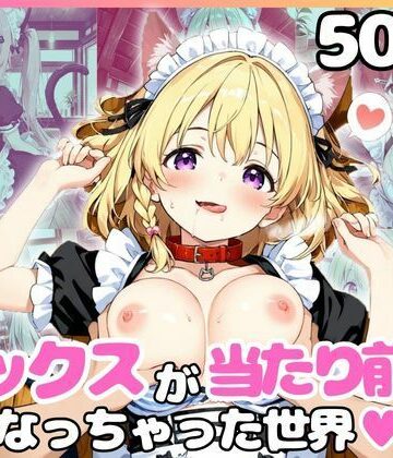 【d_785954】どこでもセックスするのが当たり前になっちゃった世界 ネコミミメイド喫茶編【カルテット】