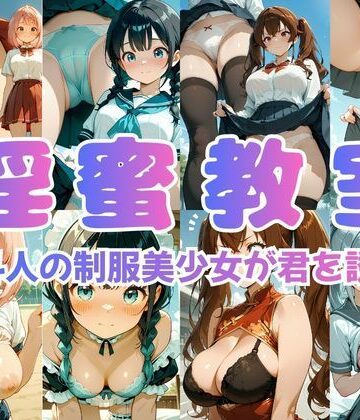【d_786085】淫蜜教室 〜4人の制服美少女が君を誘う〜【明けの明星から】