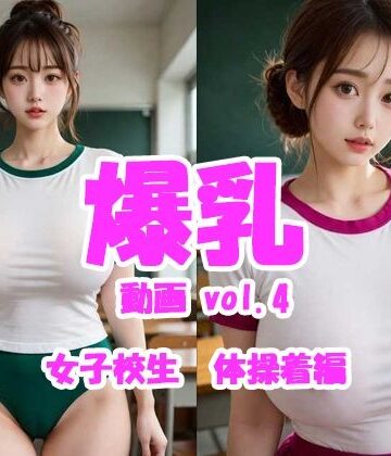 【d_786437】爆乳動画 vol.4 女子校生体操着編【Tomomix.ai】