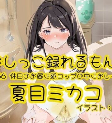【d_788008】【おしっこ実演】Pee.166夏目ミカコのおしっこ録れるもん。〜休日のお昼に紙コップの中におしーしー編〜【おしっこラボ】