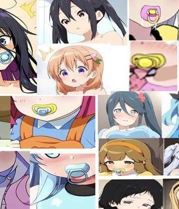 【d_788759】R-18アニメ美少女おむつおもらしAIイラスト集その1からその5総集編おまけ付き【ナメラAI】
