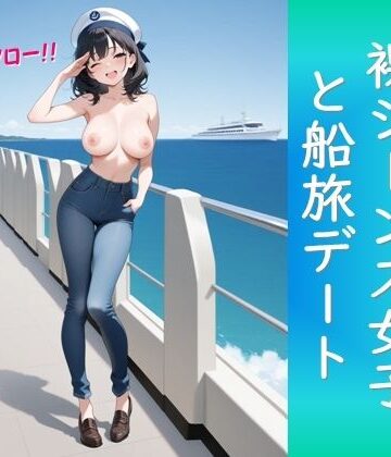 【d_788850】★SEX有★【裸ジーンズ女子11】セーラー帽の裸ジーンズ女子と船旅デート【Jらぶ】