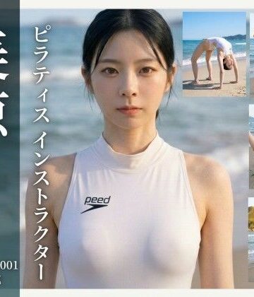 【d_790835】【AI生成】写真集No.001 ピラティスインストラクター美涼【はるこま】