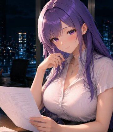 【d_795549】紫髪のOLゆかりちゃんの囁きボイス【SONATA】