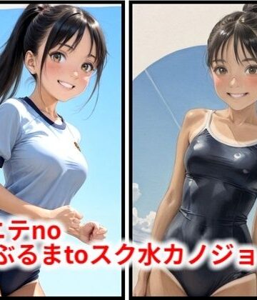 【d_796545】ポニテnoぶるまtoスク水カノジョ MY【HoneyLemon】