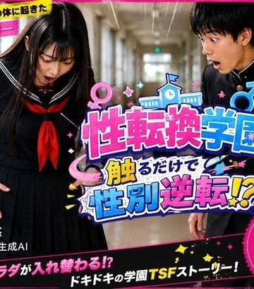【d_796927】【画集】「性転換学園 触るだけで性別逆転！？」制作秘話【真城のソフトハウス】
