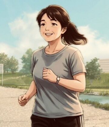 【d_797795】【官能小説】ダイエットに励む、ご近所のぽっちゃり奥さん 第一話 おっとり人妻の柔らかい素肌、雨宿りの密室で奪われて【青いらいおん】