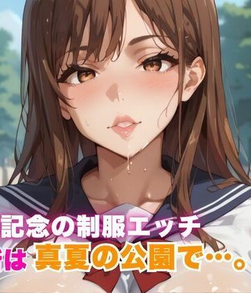 【d_798082】半年記念の制服エッチ 場所は真夏の公園で…。【エロエロサークル】