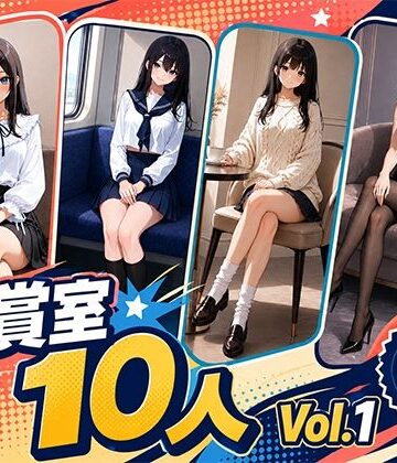 【d_794434】パンチラ鑑賞室 〜10人 Vol.1【えーあい女の子】