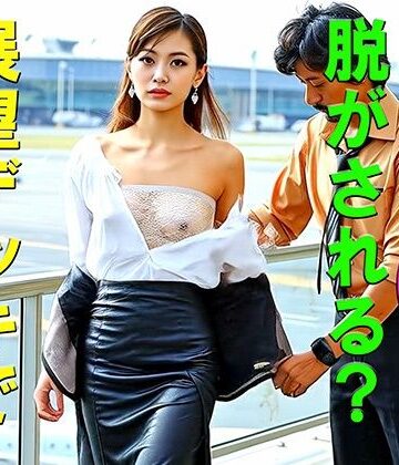 【d_796232】妄想27 CAが展望デッキで足上げ、脱がされ露出 AI生成動画【Artificial Intelligence iso】