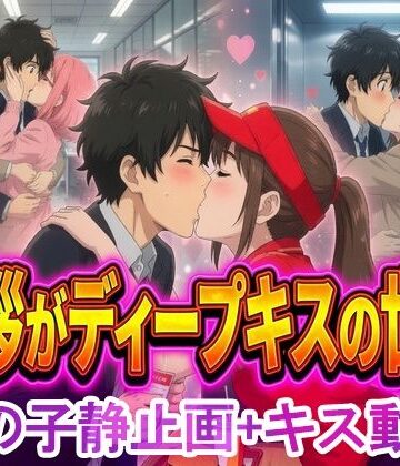 【d_796759】挨拶がディープキスの世界【女の子静止画＋キス動画】【LunaStudio】