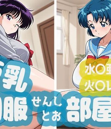 【d_800217】巨乳制服せんしとお部屋で。水○亜美編・火○レイ編【minaraizm】