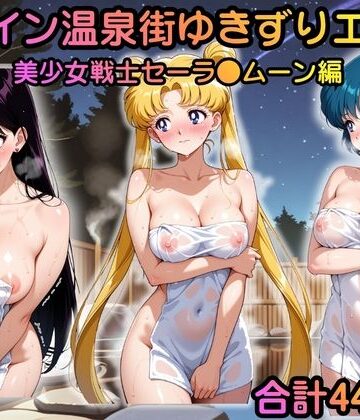 【d_800485】ヒロイン温泉街ゆきずりエッチ 美少女戦士セーラ●ムーン編【砂の城】