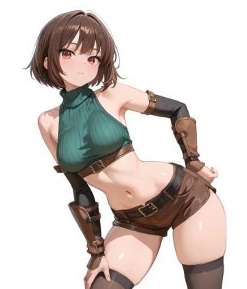 【d_800829】触手に襲われる冒険者の話〜シフ〜【ミリセラサークル】