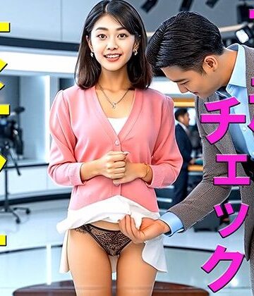 【d_801743】妄想28 女子アナ 放送前の下着チェック AI生成動画【Artificial Intelligence iso】