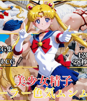 【d_802683】美少女精子セーラー色気ムンムン【横型動画＆CG集・ボテ腹・中出し】【はならんど】