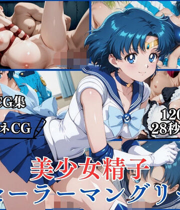 【d_802685】美少女精子セーラーマングリー【横型動画＆CG集・ボテ腹・中出し】【はならんど】