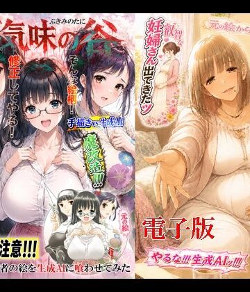 【d_805444】不気味の谷 エイケン作者の絵を生成AIに喰わせてみた 電子版【松山せいじ】