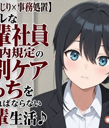 【d_805900】【吐息混じり×事務処置】クールな先輩社員と、社内規定の特別ケアえっちをしなければならない後輩生活♪【まのゆあクリエイティブ】