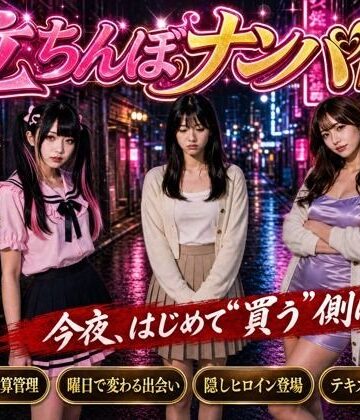 【d_806004】【フルボイス】立ちんぼナンパ師 〜路地裏に立つワケあり女子大生と生ハメ撮り交渉〜【流出保管庫】