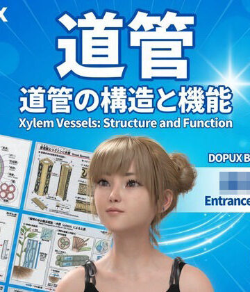 【d_806483】【▲20】一ノ瀬廻里 大学に進学し強豪予備校『DOPUX（ドピュックス』で生物I，IIを教える名物講師に！（Vol.029:道管）【Libido-Labo】