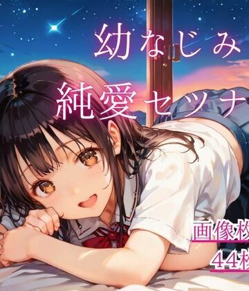【d_807531】幼なじみと純愛セツナH。【CG画像44枚】【藍色ランデブー】