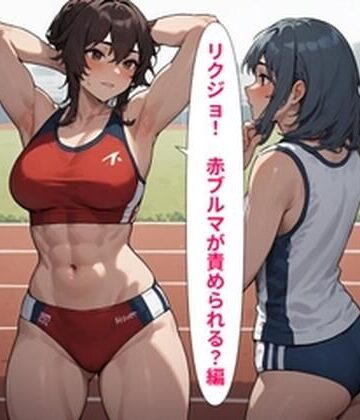【d_808028】リクジョ 赤ブルマが責められる？編【主に男の娘・女装男子のサークル（同人サークル絢爛少年）】