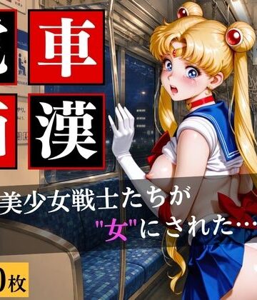 【d_809085】電車〇漢〜美少女戦士たちが‘’女‘’にされた…〜【きいたん】
