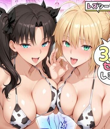 【d_809443】ヤリマンな私たち、3人でセックスします！ 遠坂・セイバー【ハピネス】