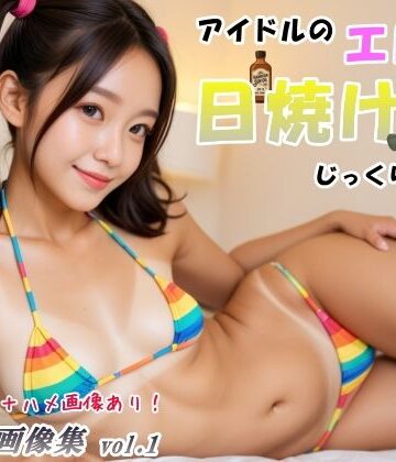 【d_810430】堪能！アイドルのエロい日焼け跡 vol.1【山頭火】