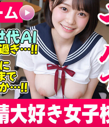 【d_810677】【次世代AI】射精大好き女子校生〜射精当番は君だ！絶頂へのカウントダウン！〜【AIヤバい】【コメットパンチ】