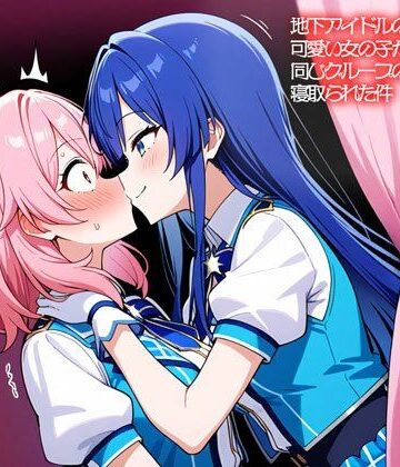【d_812376】【NTR 百合】地下アイドルの俺の彼女が、可愛い女の子が大好きな同じグループのメンバーに寝取られた件【いろどり】