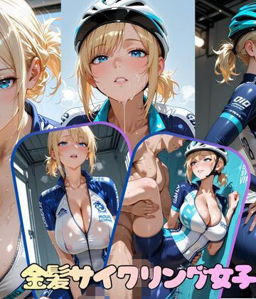【d_814237】金髪サイクリング女子【SOZAI】