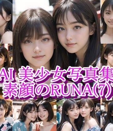 【d_815114】AI美少女写真集 素顔の RUNA – （7） 〜夜の提灯に溶ける、もうひとつの距離〜【AiPaintFactory】