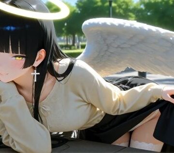 【d_815552】天使たちに見せてってお願いしてみた【寝るベロス】
