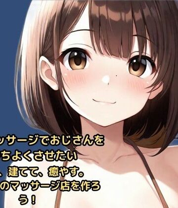 【d_816609】ビキニマッサージでおじさんを気持ちよくさせたい 稼いで、建てて、癒やす。 自分だけのマッサージ店を作ろう！【かぴばら】