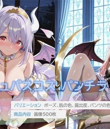 【d_816790】サキュバスコスでパンチラ【D.P.H.】